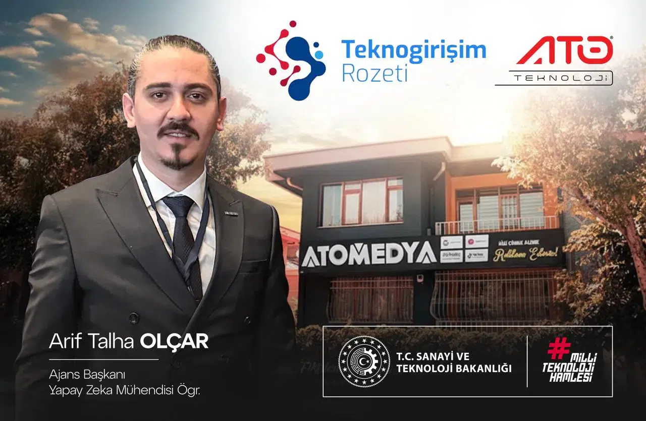 ATO Teknoloji, Teknogirişim Rozetini taktı
